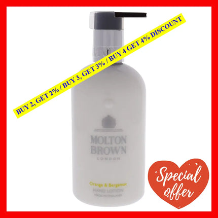 Orange And Bergamot Hand Lotion By Molton Brown For Women - 10 Oz