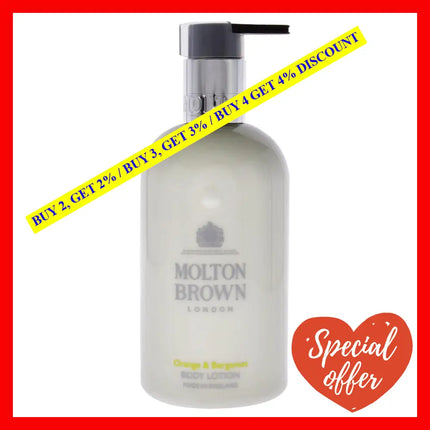 Orange And Bergamot Nourishing Body Lotion By Molton Brown For Women - 10 Oz