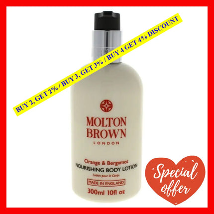 Orange & Bergamot Nourishing Body Lotion By Molton Brown For Women - 10 Oz