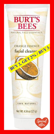 Orange Essence Facial Cleanser By Burts Bees For Women - 4.3 Oz