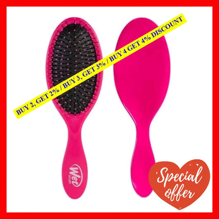 Original Detangler Brush - Pink By Wet For Unisex 1 Pc Hair