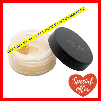 Original Foundation Spf 15 - Golden Medium (W20) By Bareminerals For Women 0.28 Oz