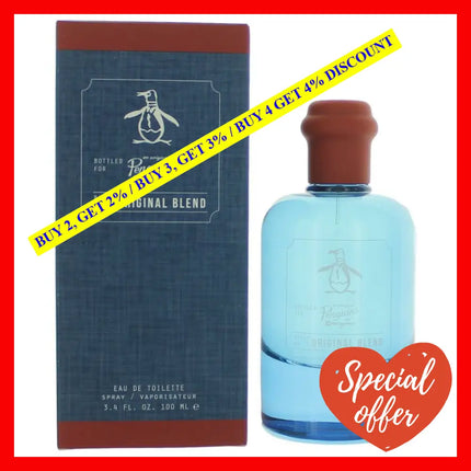 Original Penguin Blend By Munsingwear 3.4 Oz Eau De Toilette Spray For Men