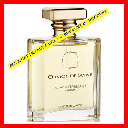 Ormonde Jayne Montabaco 4.0 Oz / 120 Ml Parfum Unisex