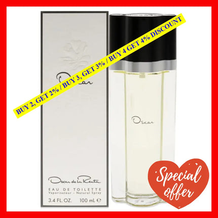 Oscar By De La Renta For Women - 3.4 Oz Edt Spray