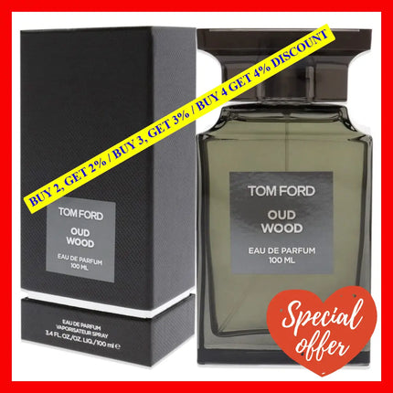 Oud Wood By Tom Ford For Unisex - 3.4 Oz Edp Spray