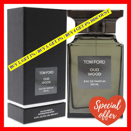 Oud Wood By Tom Ford For Unisex - 3.4 Oz Edp Spray