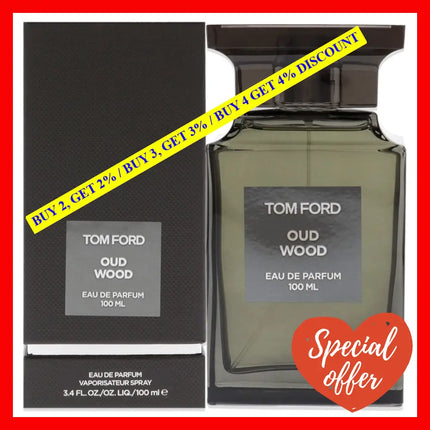 Oud Wood By Tom Ford For Unisex - 3.4 Oz Edp Spray