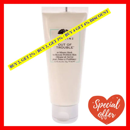 Out Of Trouble 10 Minute Mask To Rescue Problem Skin By Origins For Unisex - 2.5 Oz