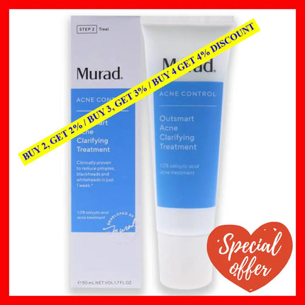 Outsmart Acne Clarifying Treatment By Murad For Unisex - 1.7 Oz