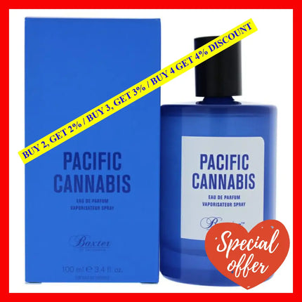 Pacific Cannabis By Baxter Of California For Unisex - 3.4 Oz Edp Spray