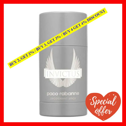 Paco Invictus 2.5 Oz Deodorant Stick