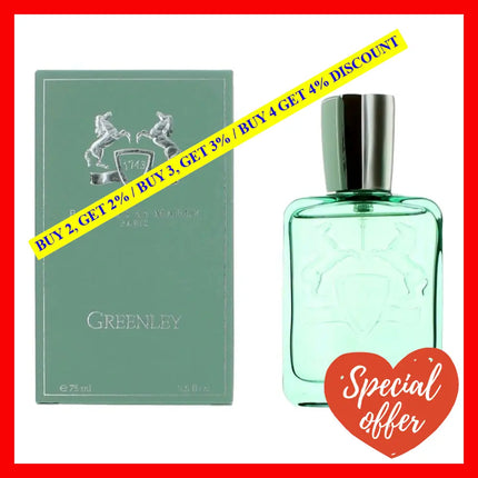 Parfums De Marly Greenley By 2.5 Oz Eau Parfum Spray For Men