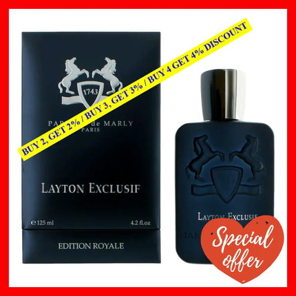 Parfums De Marly Layton Exclusif By 4.2 Oz Eau Parfum Spray For Men