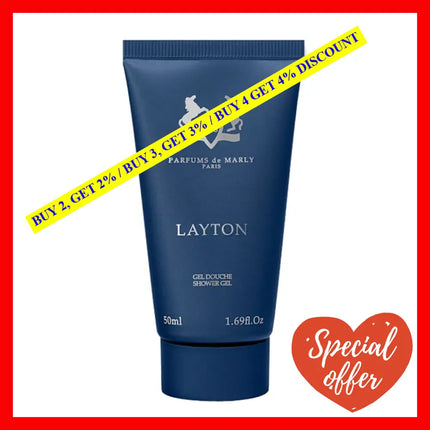 Parfums De Marly Layton Shower Gel 1.7Oz - 50Ml