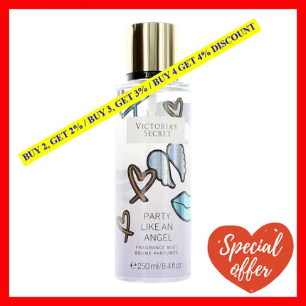 Party Like An Angel By Victoria’s Secret 8.4 Oz Fragrance Mist For Women