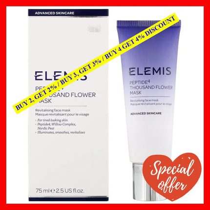 Peptide4 Thousand Flower Mask By Elemis For Women - 2.5 Oz