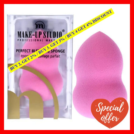 Perfect Blending Sponge - Pink By Make-Up Studio For Women 1 Pc