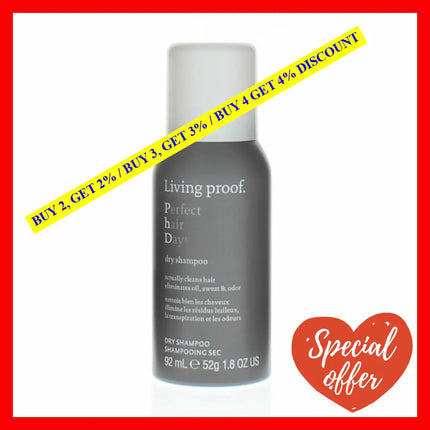 Perfect Hair Day Dry Shampoo By Living Proof For Unisex - 1.8 Oz