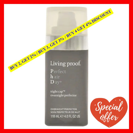 Perfect Hair Day Overnight Perfector By Living Proof For Unisex - 4 Oz Treatment