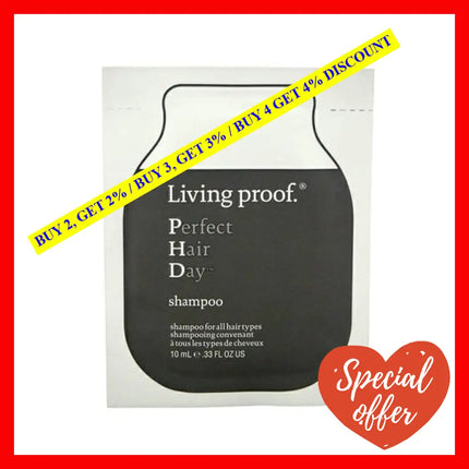 Perfect Hair Day (Phd) Shampoo By Living Proof For Unisex - 0.33 Oz