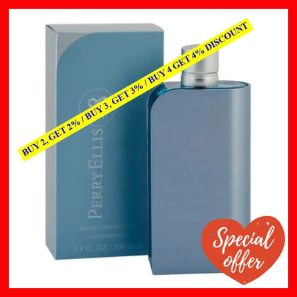 Perry Ellis 18 By 3.4 Oz Eau De Toilette Spray For Men