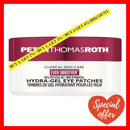 Peter Thomas Roth Clinical Skin Care 30 Pairs Hydra Gel Eye Patches For Women