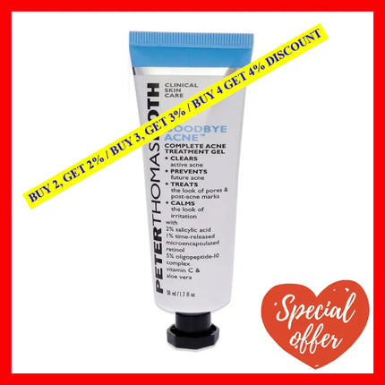 Peter Thomas Roth Complete Acne Treatment Gel 1.7 Oz / 50 Ml