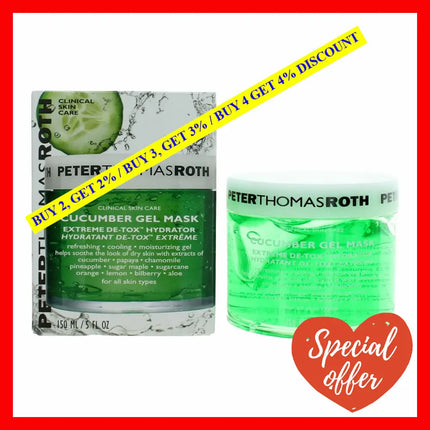 Peter Thomas Roth Extreme Detox Hydrator By 5 Oz Cucumber Gel Mask