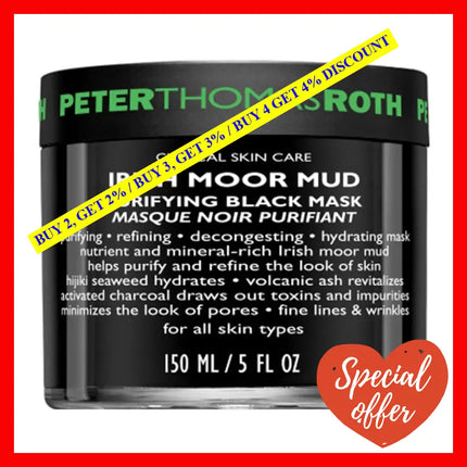 Peter Thomas Roth Irish Moor Mud Mask For Women 5.0 Oz - 150 Ml