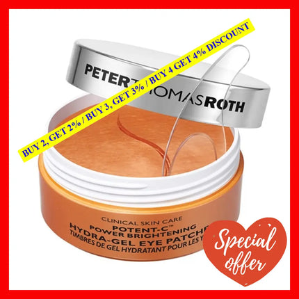 Peter Thomas Roth Potent C- Power Brightening Hydra-Gel Eye Patches 30 Pairs Hydra Gel For Women