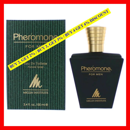 Pheromone By Marilyn Miglin 3.4 Oz Eau De Toilette Spray For Men