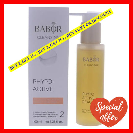 Phytoactive Reactivating Cleanser By Babor For Women - 3.38 Oz