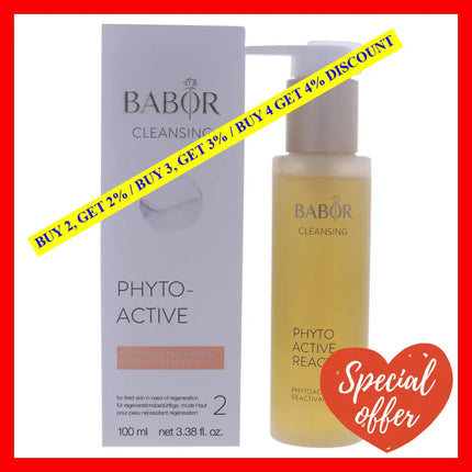 Phytoactive Reactivating Cleanser By Babor For Women - 3.38 Oz