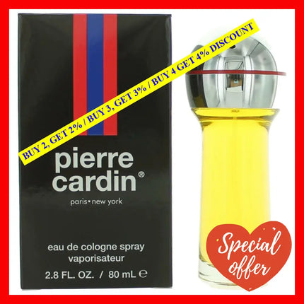 Pierre Cardin By 2.8 Oz Eau De Cologne Spray For Men