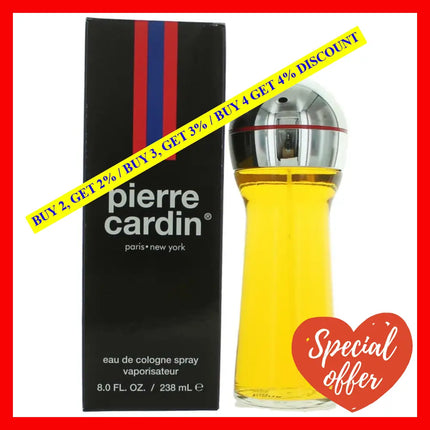 Pierre Cardin By 8 Oz Eau De Cologne Spray For Men