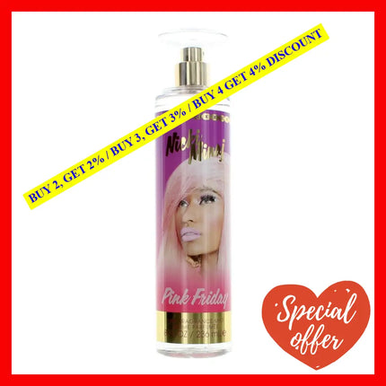 Pink Friday By Nicki Minaj 8 Oz Body Mist For Women