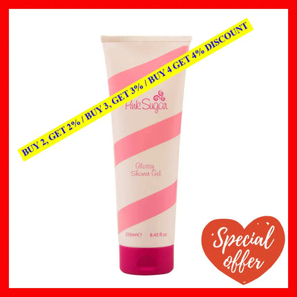 Pink Sugar Glossy By Aquolina For Women - 8.45 Oz Shower Gel