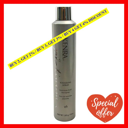 Platinum Finishing Spray - 26 Maximum Hold Hairspray By Kenra For Unisex 10 Oz