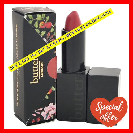 Plush Rush Lipstick - Fab By Butter London For Women 0.12 Oz