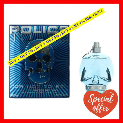 Police To Be (Or Not Be) By 4.2 Oz Eau De Toilette Spray For Men