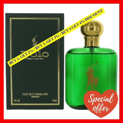 Polo By Ralph Lauren 4 Oz Eau De Toilette Spray For Men