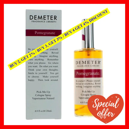 Pomegranate By Demeter 4 Oz Cologne Spray For Women