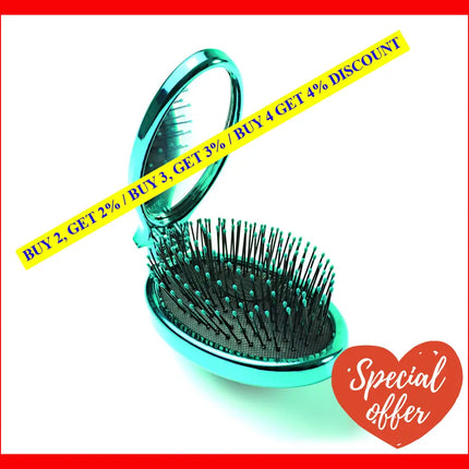 Pop And Go Detangler Brush - Teal By Wet For Unisex 1 Pc Hair