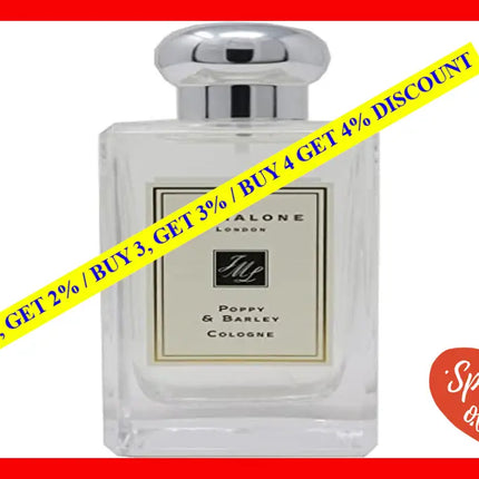 Poppy And Barley By Jo Malone For Unisex - 3.4 Oz Cologne Spray