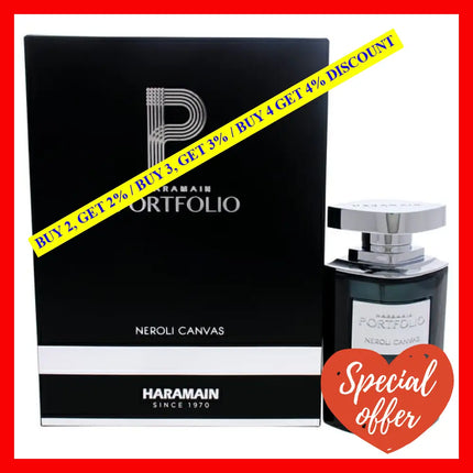 Portfolio Neroli Canvas By Al Haramain For Unisex - 2.5 Oz Edp Spray