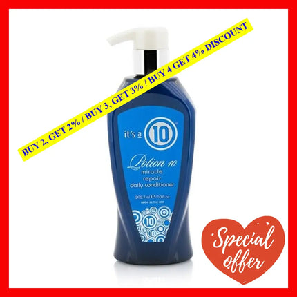 Potion 10 Miracle Repair Daily Conditioner By Its A For Unisex - Oz