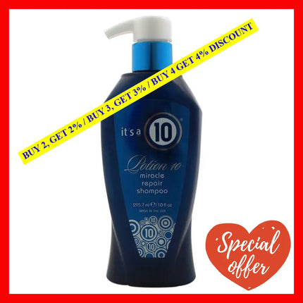 Potion 10 Miracle Repair Shampoo By Its A For Unisex - Oz