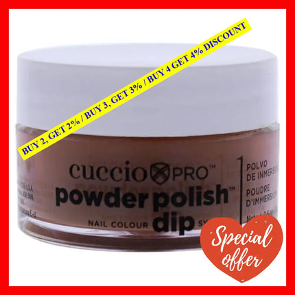 Powder Polish Nail Colour Dip System - Rich Brown By Cuccio For Women 0.5 Oz