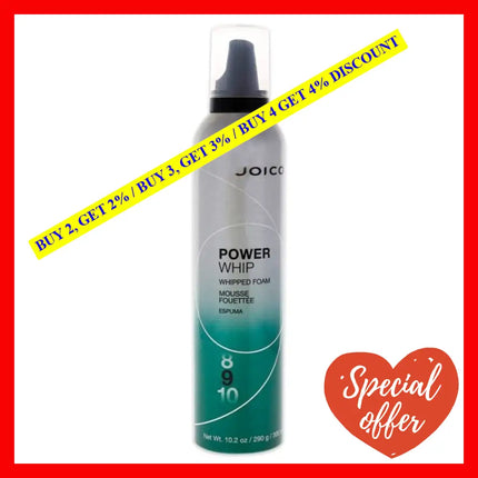 Power Whip Foam Hold - 09 By Joico For Unisex 10.2 Oz